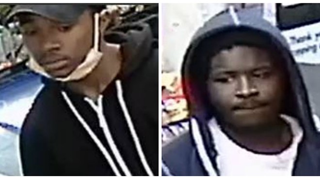 These two men have been identified as "persons of the interest" by St. Louis police.