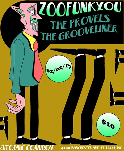The Provels • Zoofunkyou • The Grooveliner
