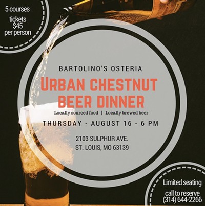 Bartolino’s Osteria Urban Chestnut Beer Dinner