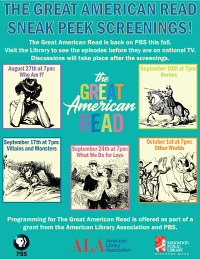 The Great American Read Sneak Peek Screenings: What We Do For Love