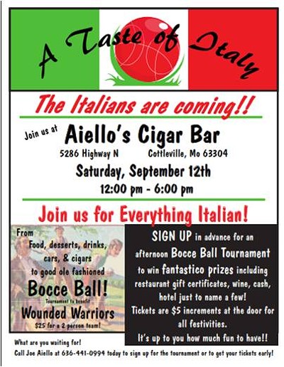 Taste of Italy - Bocce Ball Tournament