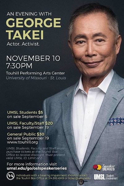 Where No Story Has Gone Before: An Evening with George Takei