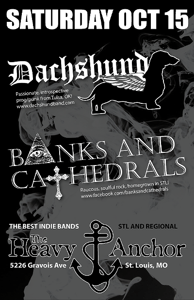 Dachshund (Tulsa), Banks and Cathedrals (STL)