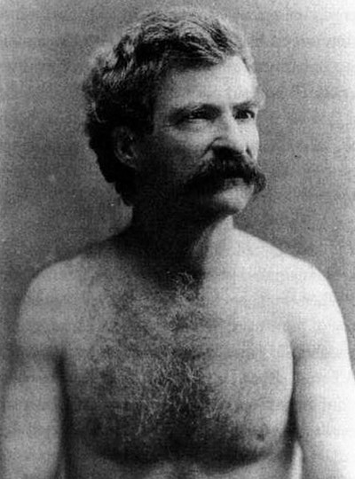 Mark Twain was an early proponent of the "sun's out, guns out" philosophy.