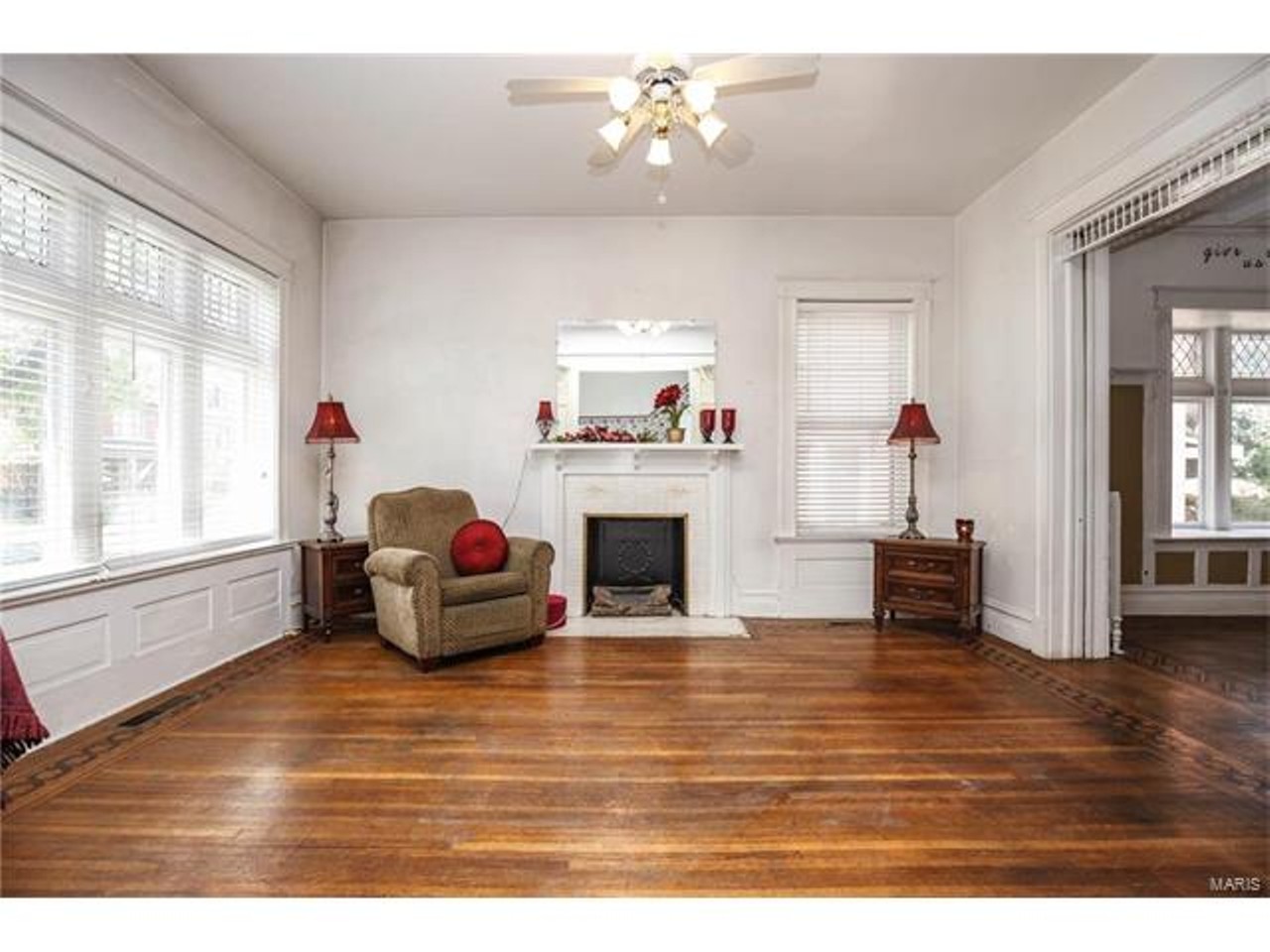 3939 Russell
St Louis, MO 63110
5 beds, 3 baths
$190,000
Located in Shaw, this home is the definition of "curb appeal." Here you'll find details like new wiring, a newer roof, numerous window seats, stained glass and inlaid hardwood floors. Oh, and did we mention that this house is less than a mile away from the Missouri Botanical Gardens?