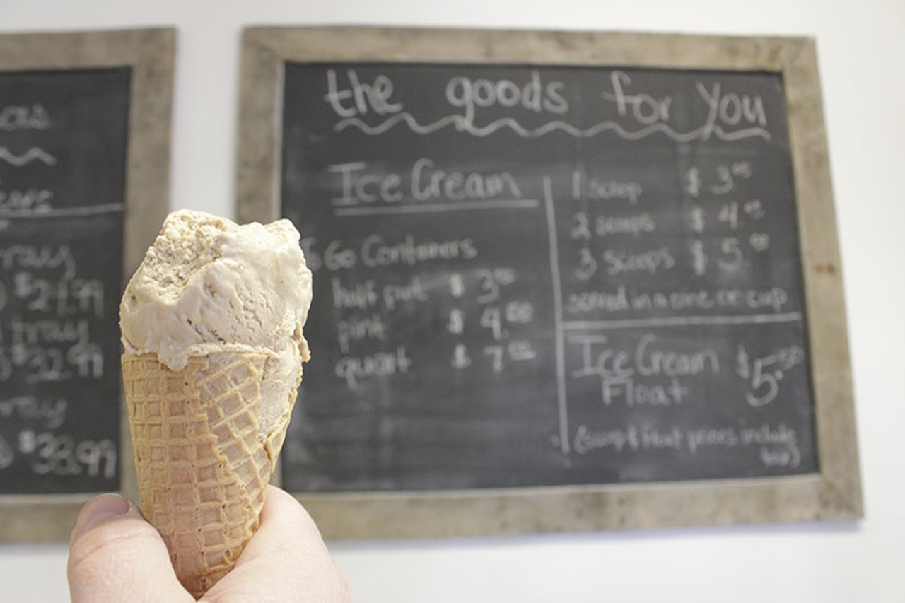 What to eat and drink: Be sure to grab some homemade ice cream at the end of your tour. On your way out of town, hit up Blues Springs Cafe (3505 George Street, Highland; 618-654-5788) for a down-home meal of fried chicken, chicken and dumplings, or catfish. P.S.: It's cash only. Photo by Allison Babka.