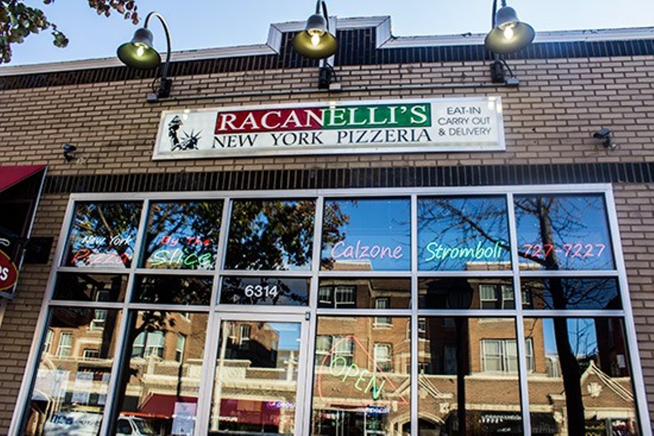 Racanelli's
6314 Delmar Blvd.
Craving pizza? Look no further than this New York pizzeria. Photo by Mabel Suen.