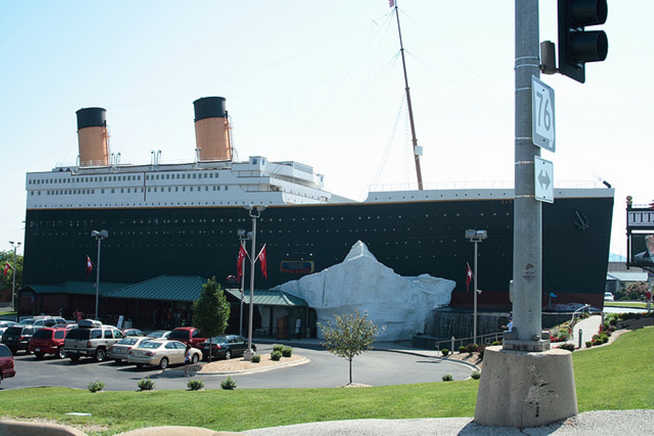 Your heart will go on (and on and on) at the Titanic Museum in...Branson? Sure, why not. Photo courtesy Flickr/mulf