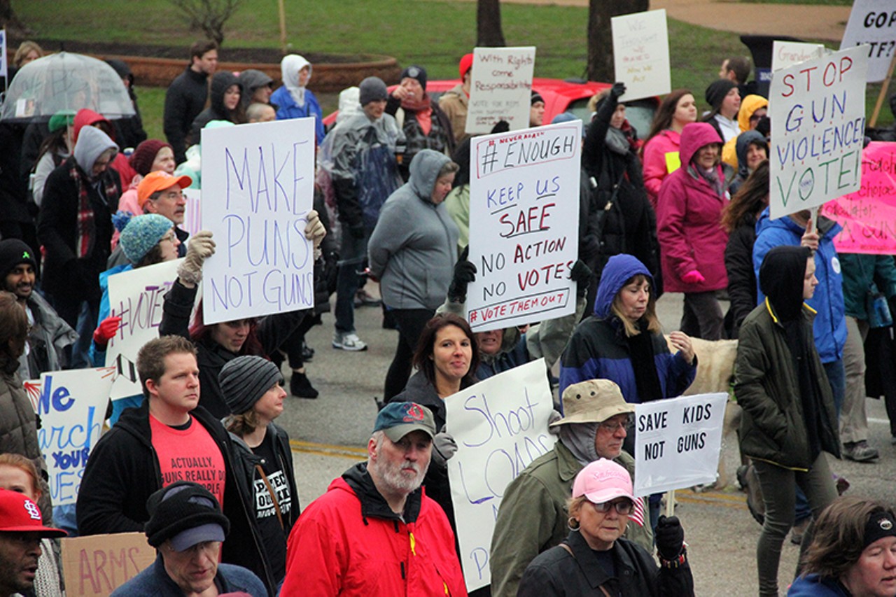10,000+ Marched for Life in Downtown St. Louis, Demanding Action on Guns