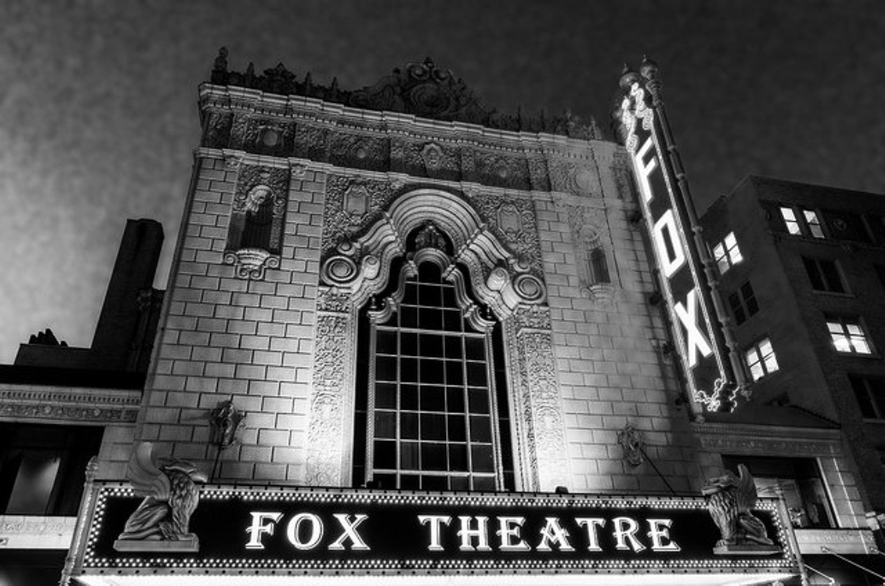 Spirits are said to roam the Fox Theatre -- and this time of year, ghost tours are offered. They're almost always sold out. Photo courtesy Flickr/Philip Leara