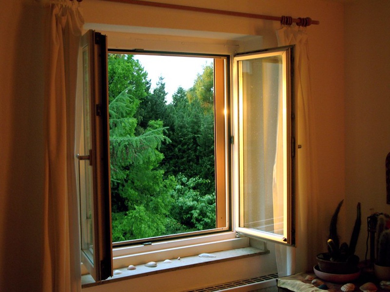 Open your windows.
Air out your space if you can. If it&#146;s at all nice outside, get some fresh air circulating. Well-ventilated rooms are a must.
Photo credit: glasseyes view / Flickr