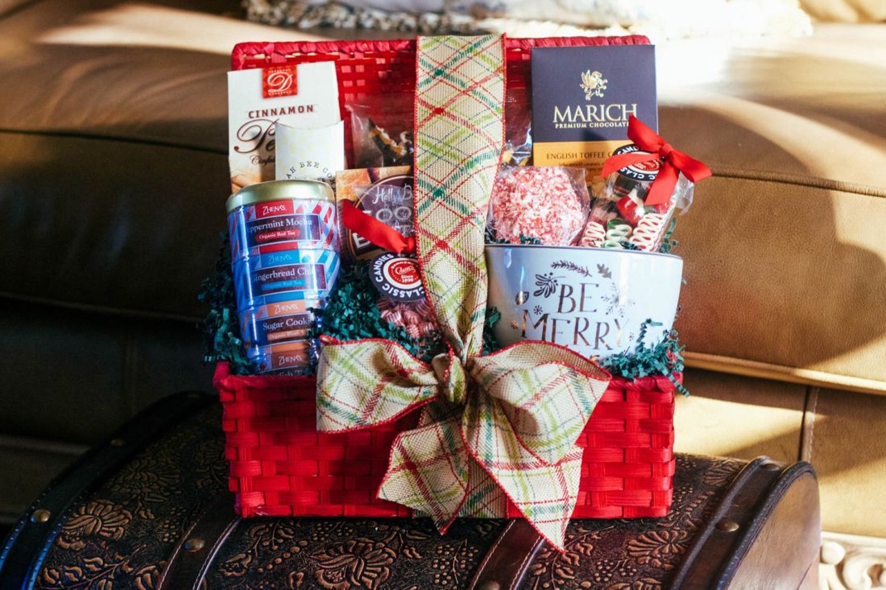 The Personal Gift Basket Company
It can be hard to pick just one gift for someone -- and now you don't even have to try. This local company creates gift baskets full of various goodies catered to the receiver's interests. Photo courtesy of the Personal Gift Basket Company.