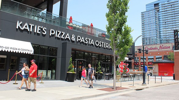 Katie's Pizza & Pasta Osteria at Ballpark Village in downtown St. Louis