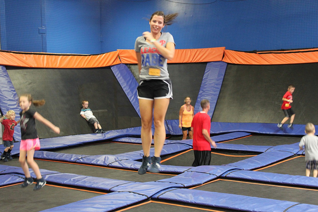 Ok fine, we get it, you want to get your heart rate up inside. Bring out your inner kid together at Sky Zone Trampoline Park. Obviously, kids of all ages welcome.Photo courtesy of Flickr / Clintus