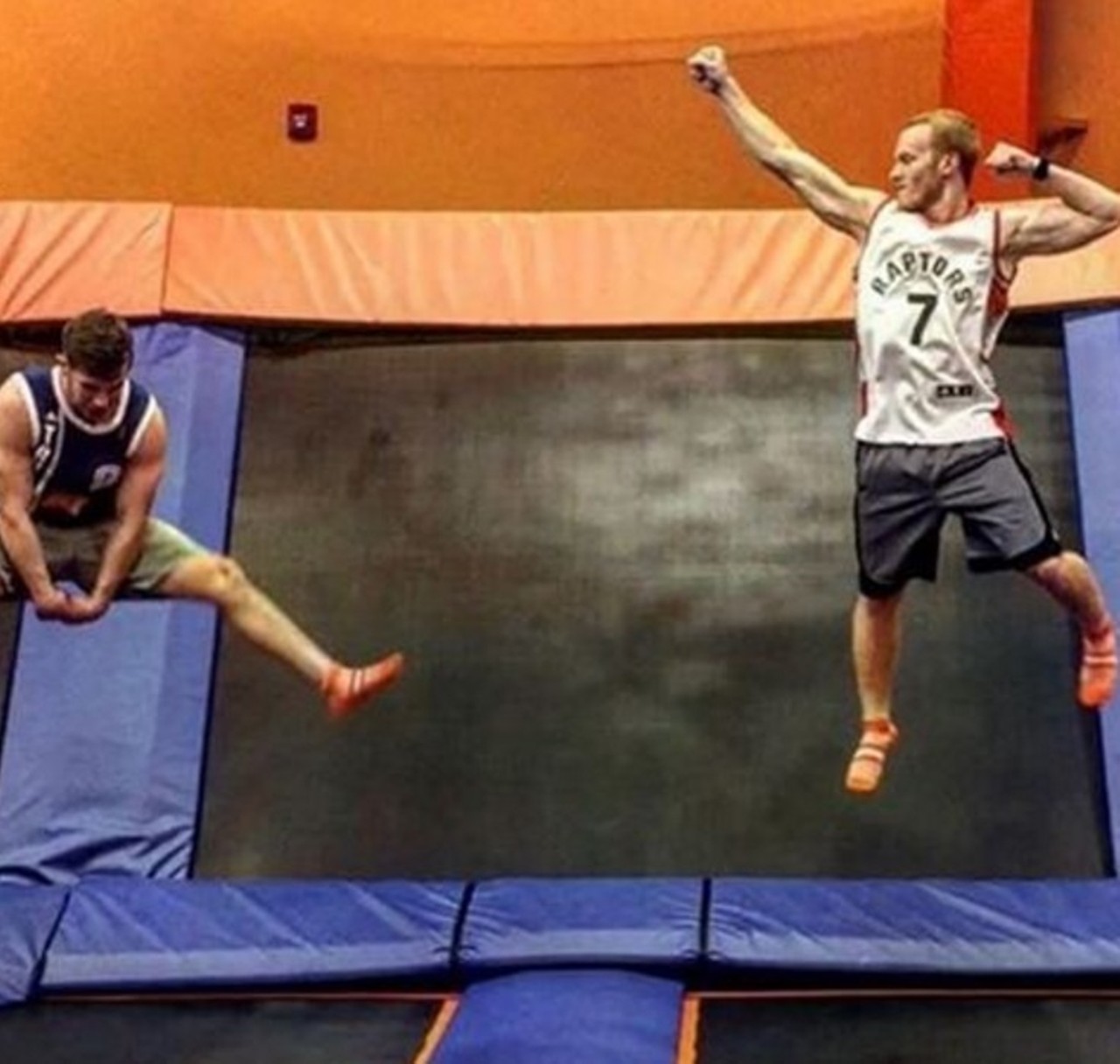 SkyFit Workouts
Want to feel like a kid again? SkyZone trampoline park (17379 Edison Ave., 636-530-4550) offers SkyFit workout classes, where participants perform core exercises, aerobics and calisthenics on the trampolines. Did we mention you can burn up to 1,000 calories an hour? Photo courtesy of Instagram / skyzone.