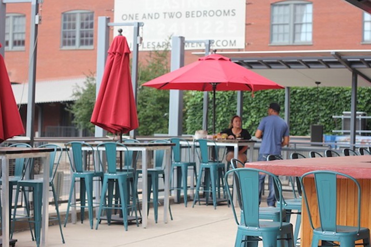 Tin Roof
1000 Clark Ave.
St. Louis, MO 63102
(314) 240-5400
Tin Roof, a Nashville-based bar and restaurant, opened a location in downtown St. Louis in June 2017. You can expect Southern-inspired food, live music and a great patio, complete with an outdoor bar. It's a party atmosphere you won't want to miss. Photo by Sarah Fenske.