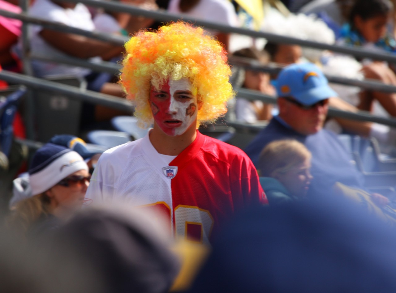 All the city's Rams fans are taking a personal inventory as they face the ultimate decision: Will they spend time with their families this fall, or embrace the Chiefs instead? Photo courtesy of Flickr / Nathan Rupert