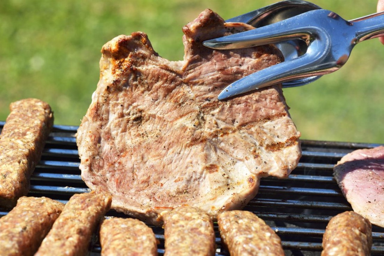 Steak
When summer comes around and St. Louisans say that they're going to put some steaks on the grill... they mean pork steaks. It's just a St. Louis thing. If they mean steaks from cows they will say beef steaks because pork steaks are the default. Don&#146;t question us.
Photo courtesy of Barzan ATTILA / Shutterstock