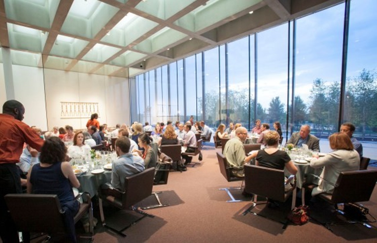 Panorama
1 Fine Arts Dr.
St. Louis, MO 63110
(314) 655-5490
At Panorama, located at the St. Louis Art Museum, you get another beautiful view of Forest Park with floor-to-ceiling windows. A view of Art Hill, combined with Panorama&#146;s lunch and brunch menus, makes any meal feel special. Photo courtesy of Panorama.