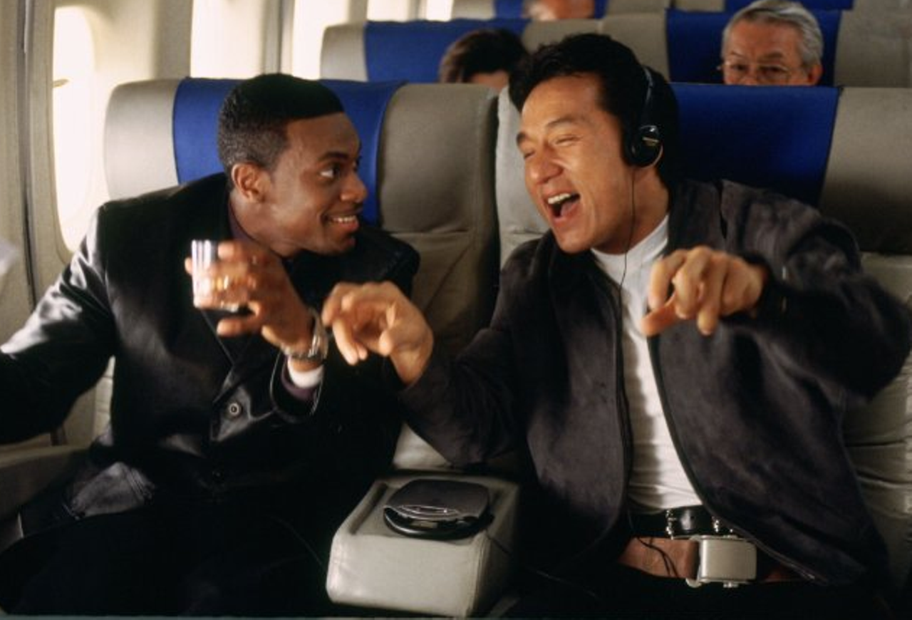 Rush Hour (1998)
Chris Tucker's Detective Carter doesn't want a partner -- but he gets Jackie Chan's Detective Lee in Brett Ratner's Rush Hour. There's a kidnapping the two cops need to resolve with explosions and martial arts aplenty. This buddy cop film -- the first of a three-movie franchise -- marked Chan's big entrance into Hollywood. Today, he has his sights on opening a school that can train tomorrow's Jackie Chan.