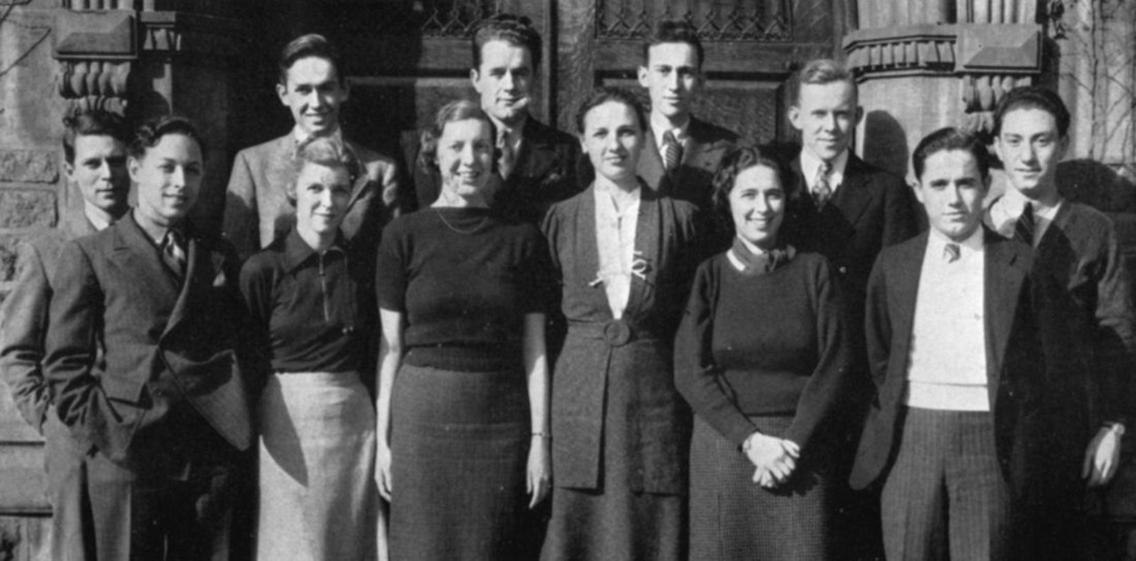 Tennessee Williams. Pictured at the front far left with his Washington University classmates,
Tennessee Williams often expressed disdain for St. Louis. However, later in life, he acknowledged
that his formative years in the city, from age 7 to 26, profoundly shaped his writing. In St. Louis,
Williams came to know the female psyche through his Southern belle mother, Edwina, and beloved
sister, Rose, and came to idealize and hate the male persona embodied in his father, Cornelius.
St. Louis would indeed be the semiautobiographical inspiration for his most acclaimed work.
In 1944, Williams&#146;s The Glass Menagerie had a successful run in Chicago and then opened on
Broadway. This &#147;memory play&#148; contained several aspects of his family life in St. Louis. Williams
was outed by Time magazine in the 1950s. During his life, he battled depression and alcoholism.
His longtime partner, Frank Merlo, died in 1961 from lung cancer, devastating Williams and
leading to a 1969 stay in St. Louis&#146;s Barnes Hospital psych ward. He died in 1983 and is buried
near his mother in St. Louis&#146;s Calvary Cemetery. (Courtesy of Department of Special Collections,
University Archives, Washington University Libraries.)