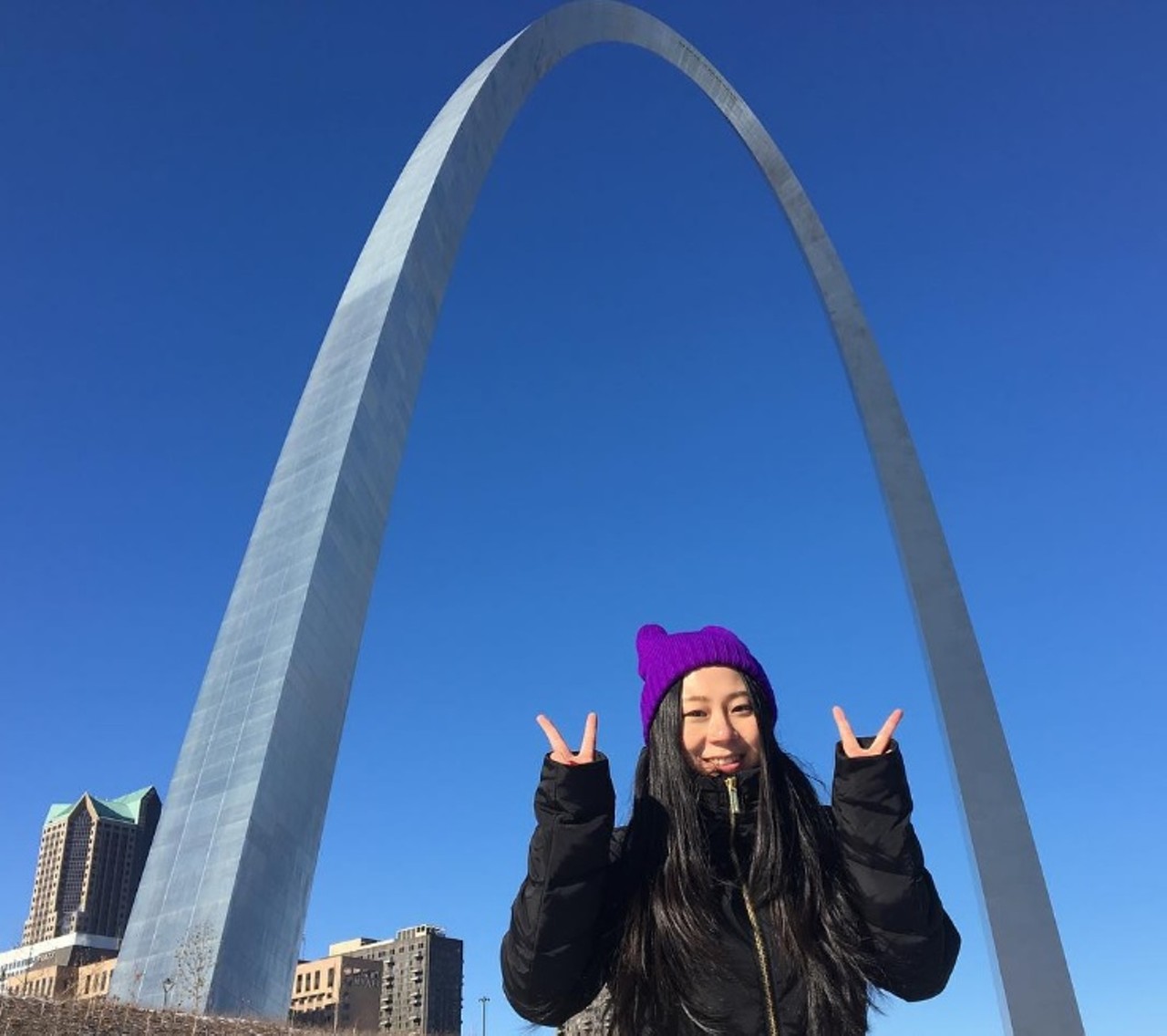The Gateway Arch
Get a photo from the outside -- because who really has the patience to go up there? Photo courtesy of Instagram / zoe_j_zhang.