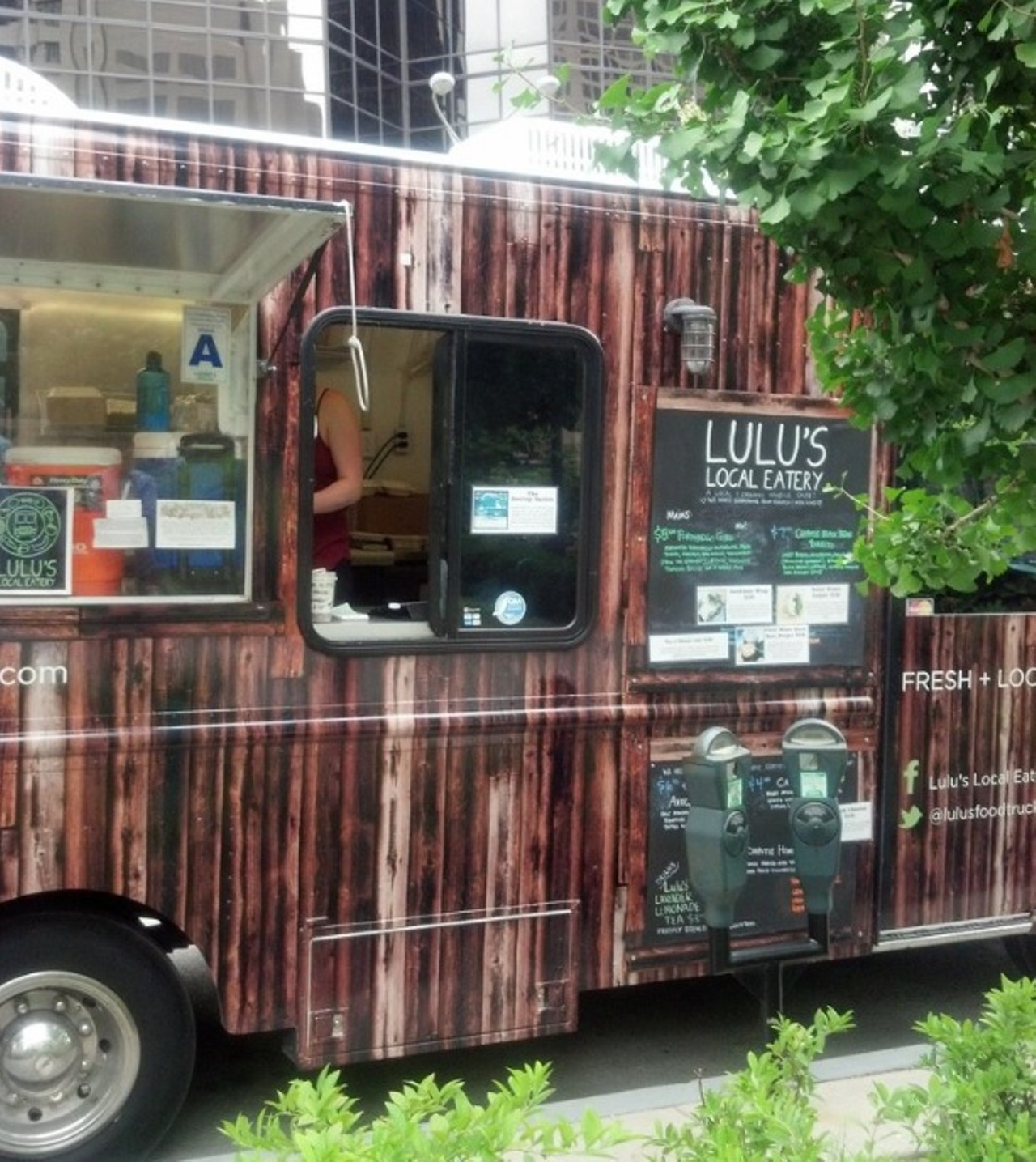 Lulu's Local Eatery
@lulusfoodtruck
Guess what: healthy, organic food can taste amazing. (Gasp!) Husband and wife team Robert Tucker and Lauren Loomis were inspired to create Lulu's Local Eatery while working on organic farms in New Zealand and Australia. Photo courtesy of Yelp / Adria Nicole W.