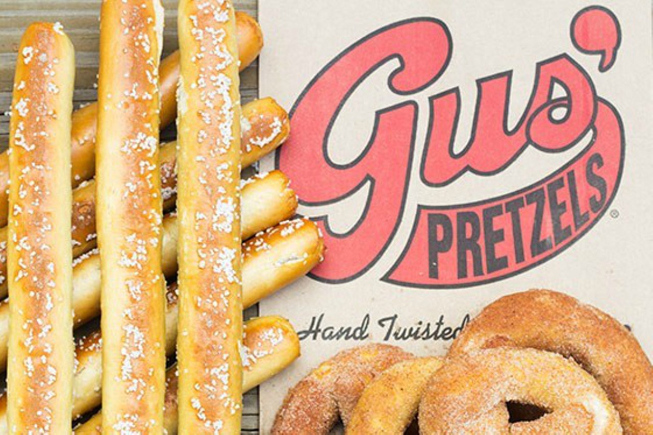 Gus' Pretzels
These classic pretzels are baked daily in the same family-owned shop that opened in 1920, they are blessedly free of grease or wayward mustard, and they provide dense and salty nourishment.
Photo credit: Mabel Suen