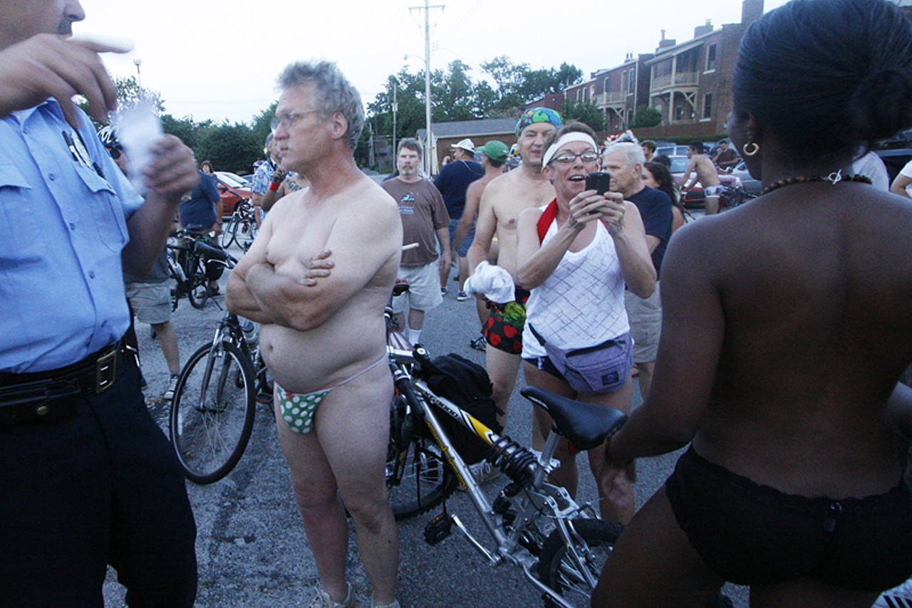 2010 World Naked Bike Ride in St. Louis (NSFW)