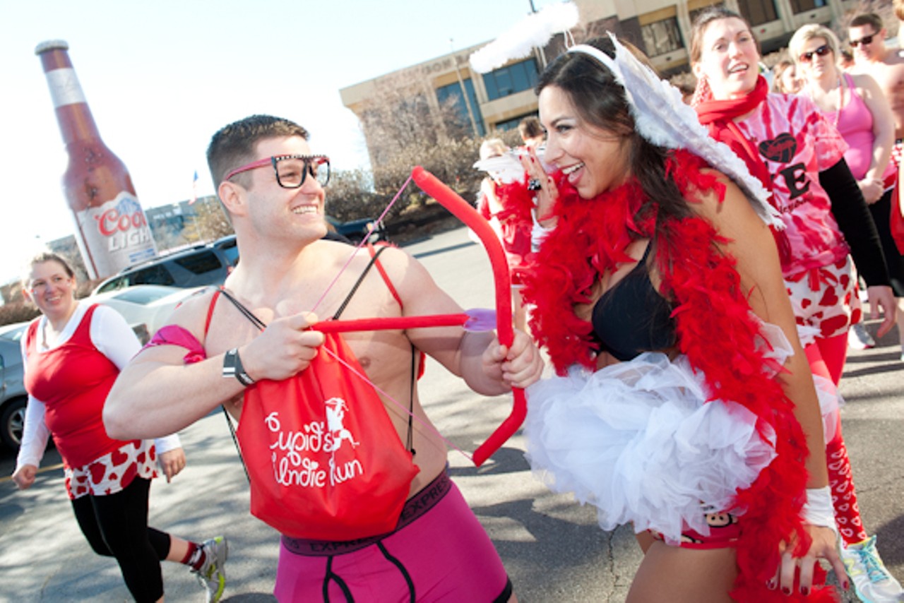 2013 Cupid's Undie Run in St. Louis