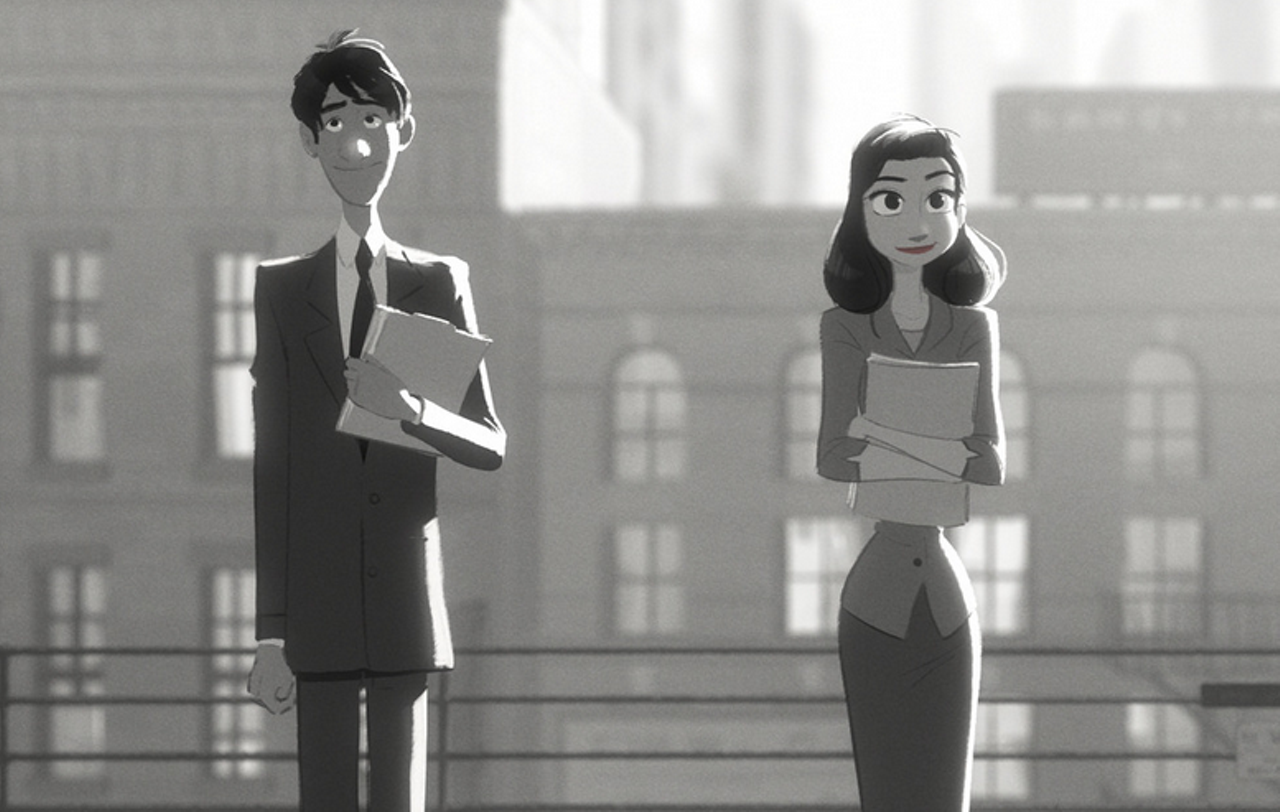 Paperman, Best Short Film (Animated)
Also Nominated:
Adam and Dog by Minkyu Lee
Fresh Guacamole, PES
Head over Heels, Timothy Reckart and Fodhla Cronin O'Reilly
Maggie Simpson in "The Longest Daycare", David Silverman
Read more: Feast of Appetizers: Gorge on This Year's Oscar-Nominated Short Films