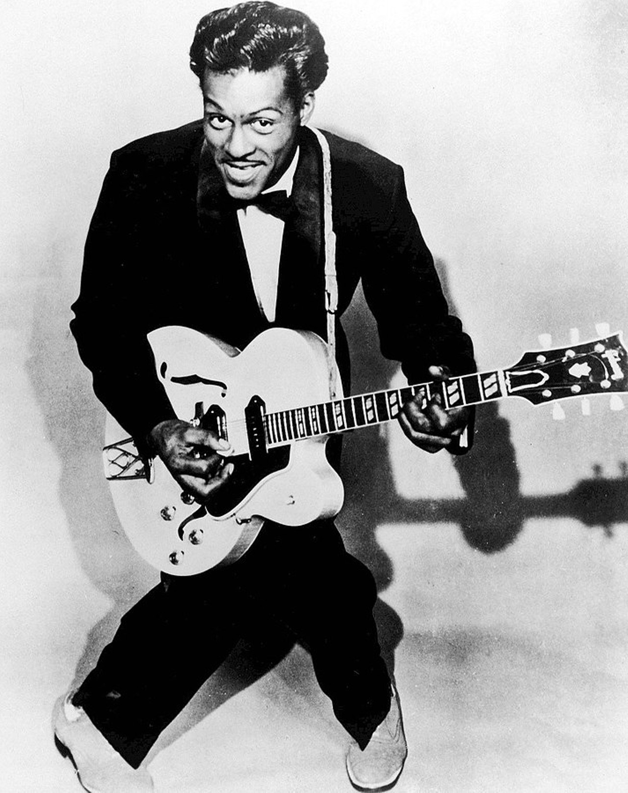 Chuck Berry
Known as the godfather of rock and roll, Chuck Berry was a singer, songwriter and longtime St. Louis booster.
Photo credit: Wikimedia Commons