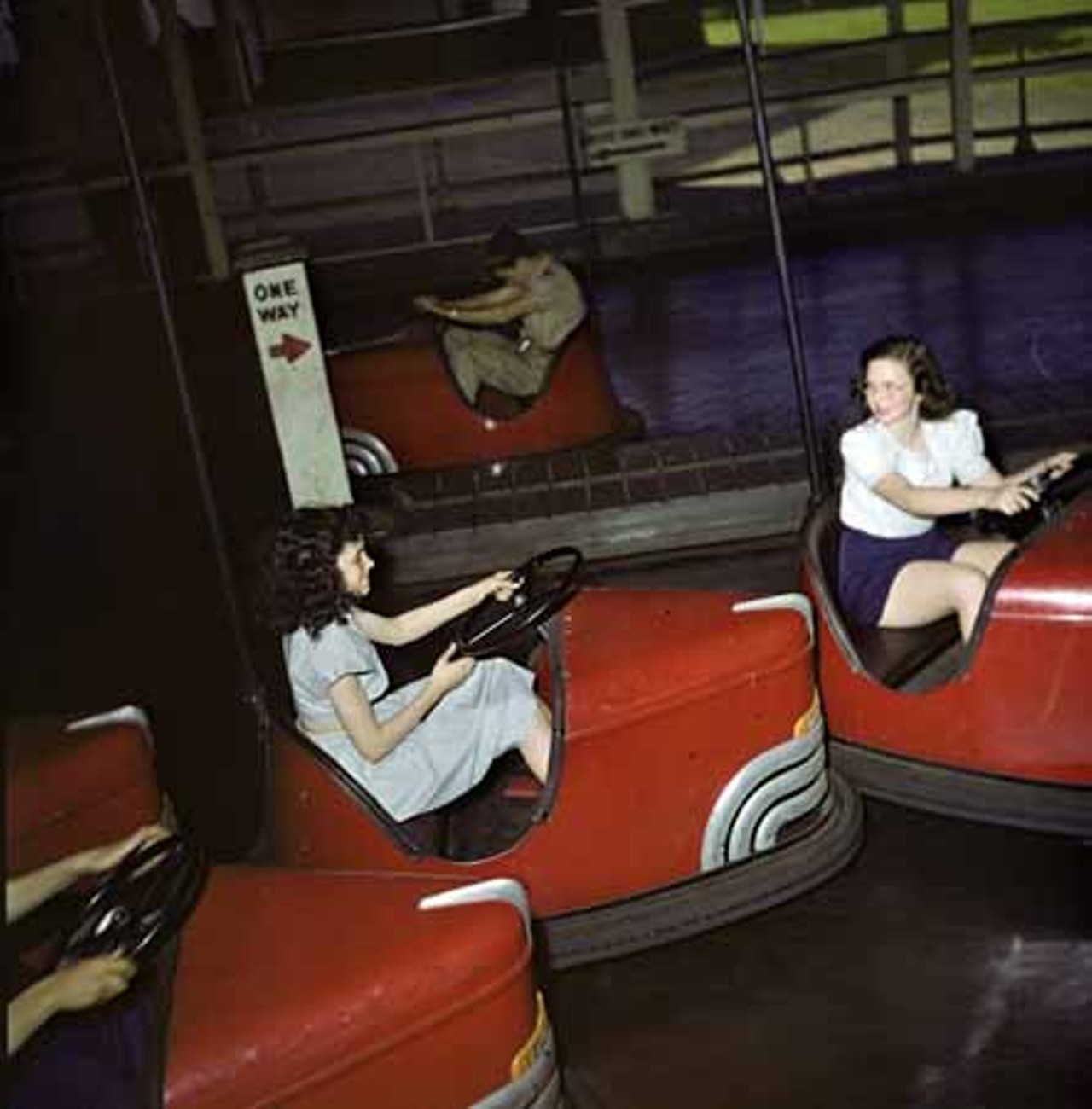 1947. You can't have an amusement park without bumper cars.