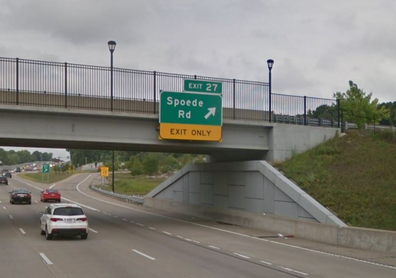 Spoede
If you're driving down highway farty and you say take the SPAY-dee exit, people will know what you mean. But if you pronounce it properly (SPOH-duh), nobody is going to know what you're talking about.
Photo courtesy of Google Maps
