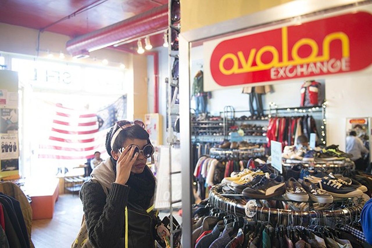 Avalon Exchange
6392 Delmar Blvd.
St Louis, MO 63130
(314) 725-2760
You can go on one heck of a treasure hunt at this resale boutique. Whether you're on the hunt for designer clothing, vintage finds, a fun pair of shoes or some flashy jewelry, you can find it here. Photo by Corey Woodruff.
