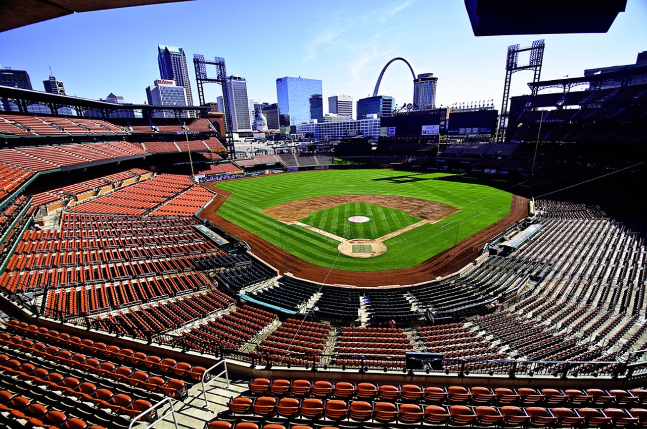 St. Louis Cardinals Hall of Fame
700 Clark Ave.
St. Louis, MO 63102
(314) 345-9600
We're known for having the best fans in baseball, so it's only right to get a glimpse of Cardinal baseball history while you're here. The museum has one of the biggest team-specific collections of memorabilia in the world, featuring players, championship moments and stadiums that have shaped the team's history. Photo courtesy of Flickr / Francisco Diez.
