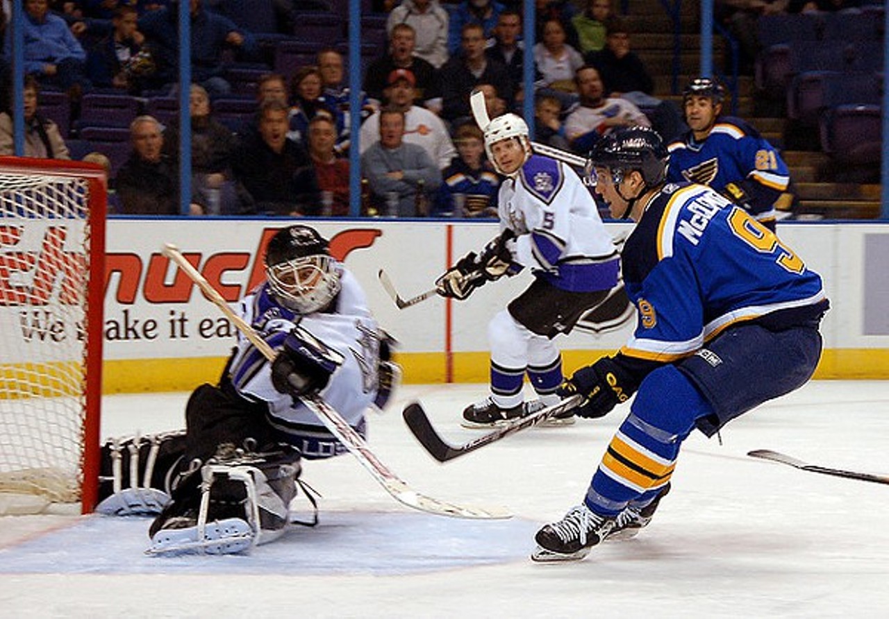 Scream "Let's go Blues!" until your voice goes hoarse.Photo courtesy of Flickr / Dave Herholz