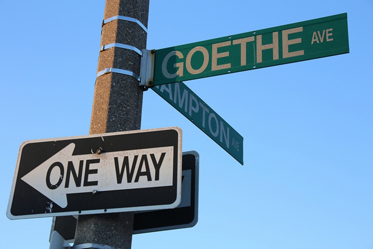 Give someone directions that involve a street that no longer exists, because everyone around here knows where it was and what it's called now.Photo courtesy of Flickr / Paul Sableman