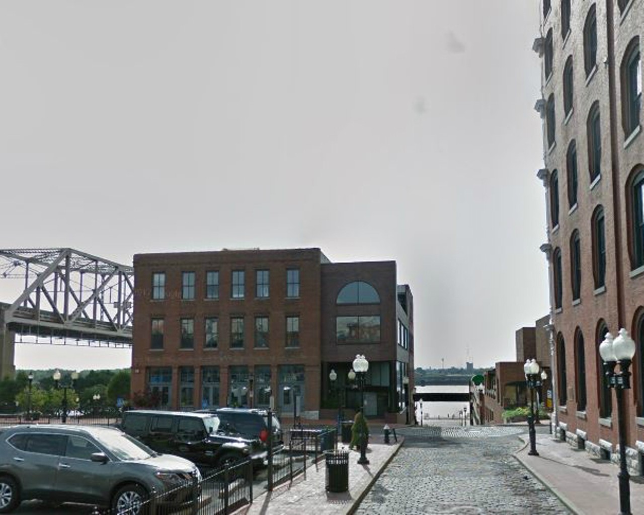 "Stagger Lee got murdered here."
Morgan Street by the riverfront
"Remember that song about Stagger Lee? Well, any song about Stagger Lee? This is Morgan Street, where it all went down."
Photo courtesy of Google Maps