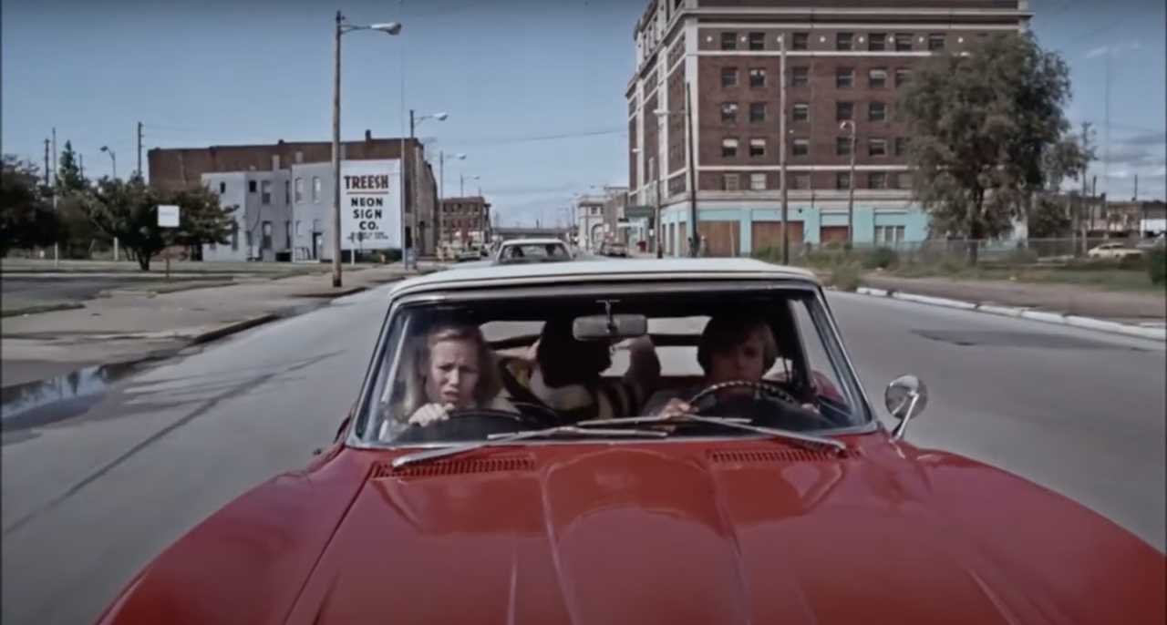 Stingray
In this 1978 film starring Christopher Mitchum, Lex Lannom and Sherry Jackson, two pals buy a 1964 Corvette Stingray that turns out to be filled with drugs and stolen cash. Hilarity ensues — most of it filmed in and around Edwardsville as well as East St. Louis.