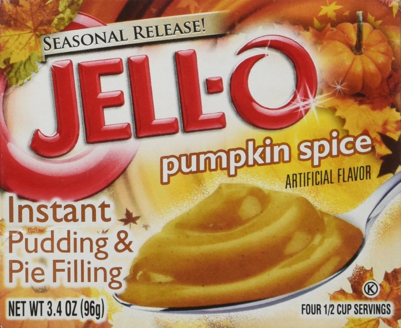 Pumpkin Spice Jell-O Pudding
Amazon