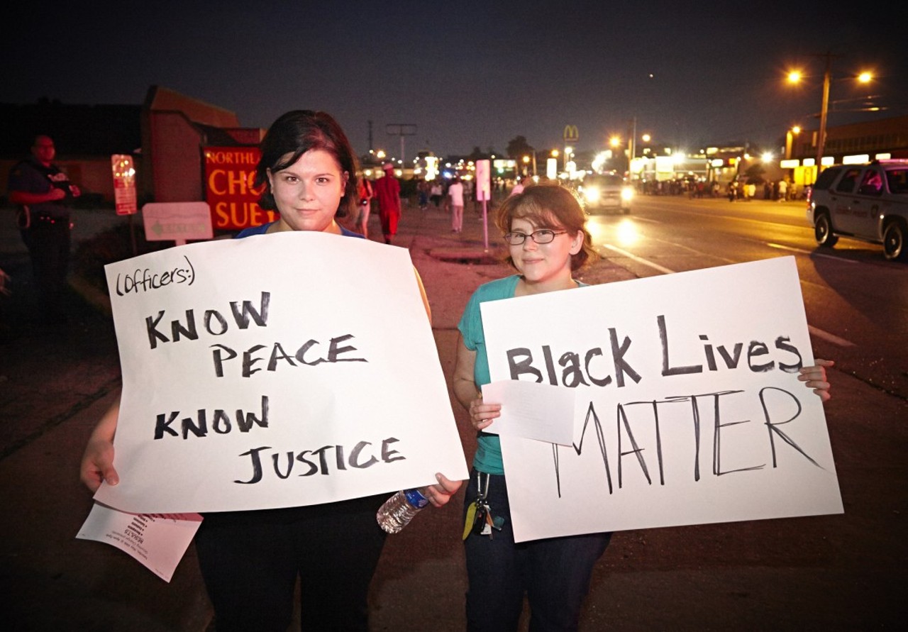 Photo by Steve Truesdell, taken Aug. 18, 2014 in Ferguson.
