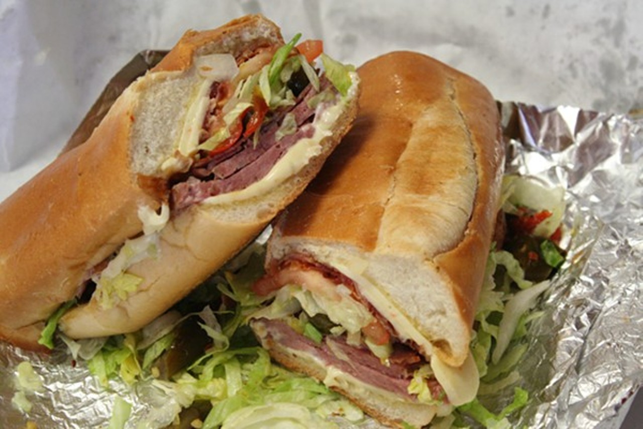 Gioia's Deli
(1934 Macklind Ave., 314-776-9410)
Have you even eaten Italian food in St. Louis if you haven't had a Hot Salami sandwich from Gioia's? We think not. Don't forget to check out this fine specimen, too: The Hogfather.
Photo by Johnny Fugitt