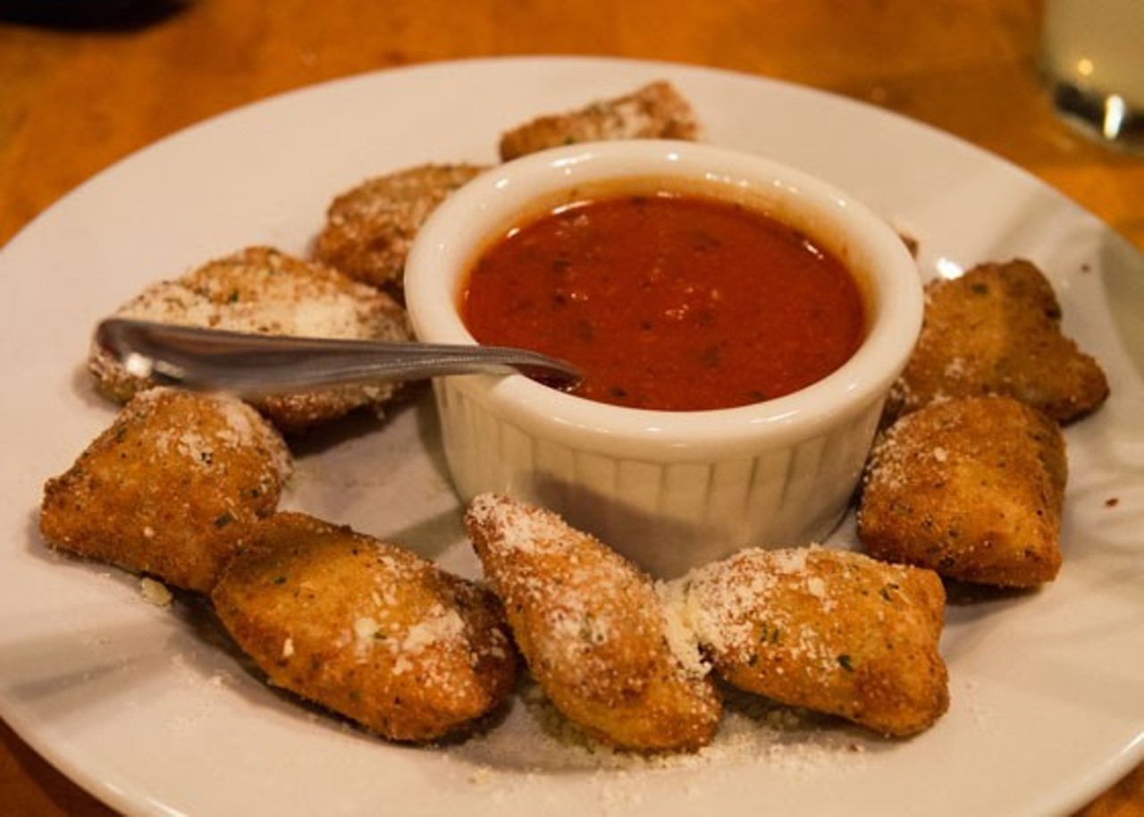 Charlie Gitto's
(Three locations, including 5226 Shaw Ave., 314-772-8898)
Our food critic once wrote that Charlie Gitto's sticks with the St. Louis Italian basics (like toasted ravioli) and nails them. You won't have any complaints at Charlie Gitto's classic Hill location -- or check out the Charlie Gitto's location downtown (207 N. 6th; 314-436-2828) or in Chesterfield (15524 Olive Blvd., 636-536-2199).
Photo courtesy of Eugene Kim