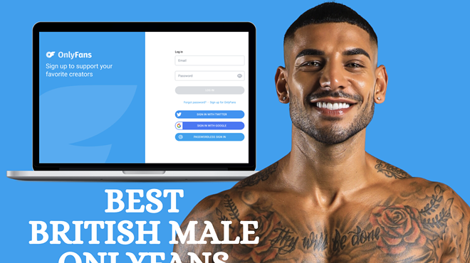 4 Best British OnlyFans Male Featuring Best UK Male OnlyFans in 2024
