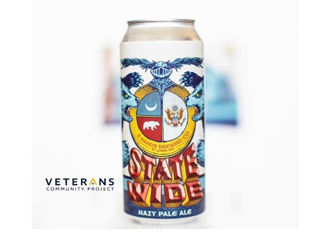4 Hands Brewery Releases 'State Wide' Beer to Benefit Veterans
