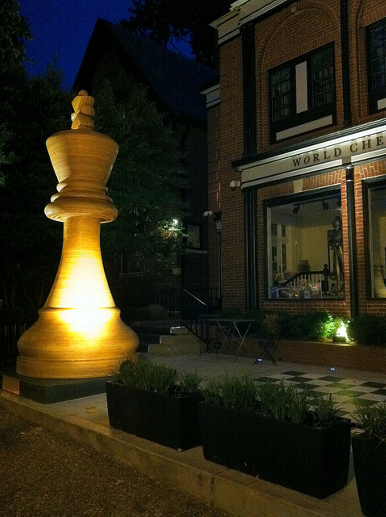 The World Chess Hall of Fame. Photo courtesy Flickr/Stannate