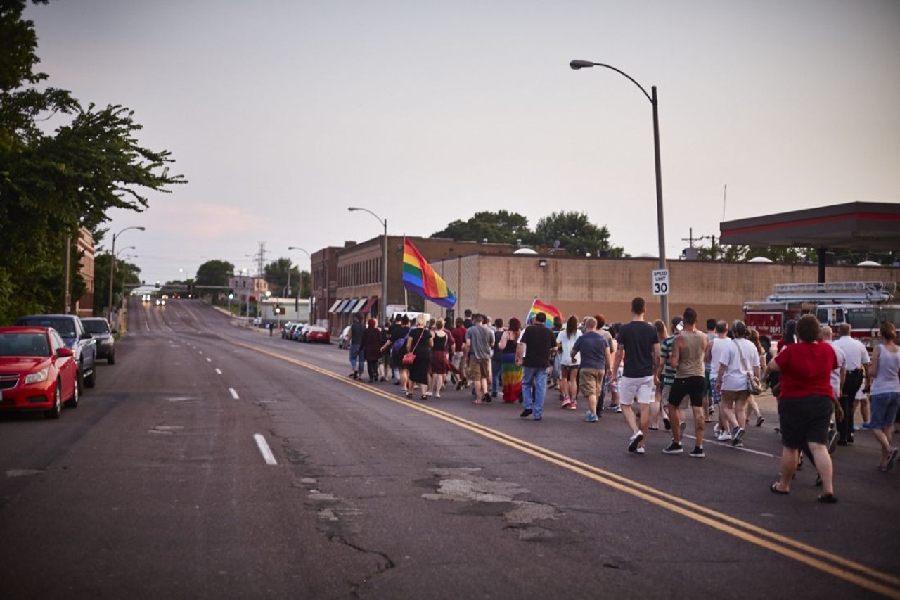 44 Moving Photos from St. Louis' Vigil in Transgender Memorial Garden