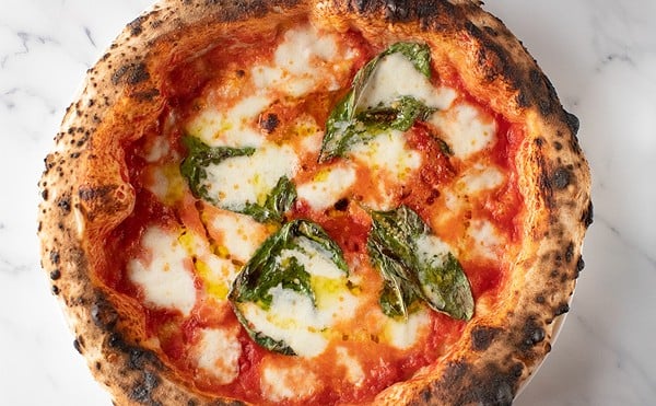 Margherita pizza by Noto.