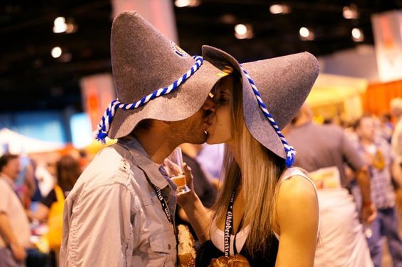 These lovers at the Great American Beer Festival in Denver